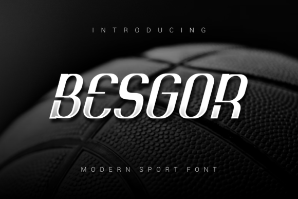 Besgor Display Font for Bold Brand Campaigns