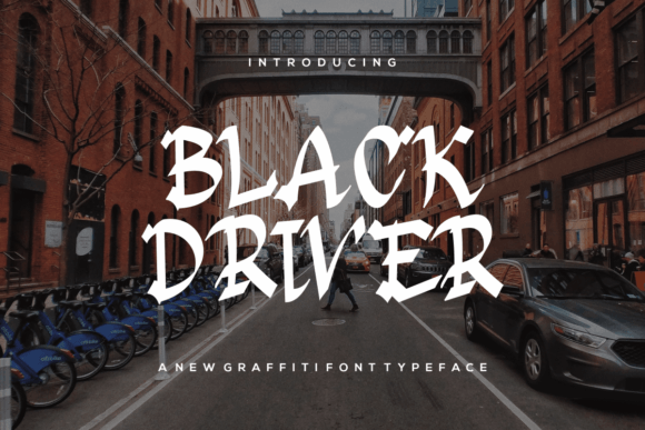 Black Driver: The Urban Display Font for High-Impact Campaigns