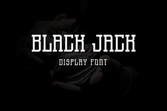 Black Jack Typeface for Bold Craft Projects and Branding