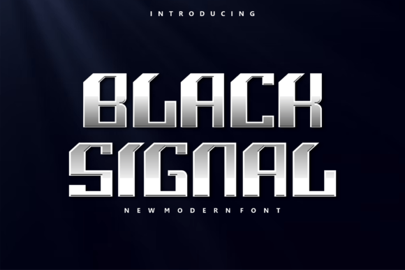 Black Signal Typeface Review for Modern Branding