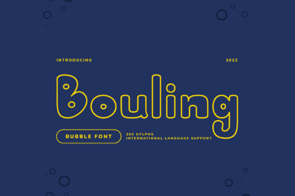 Bouling Free Download: A Cute Display Font Review