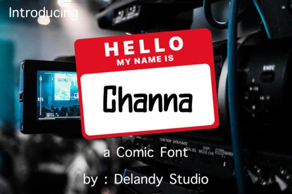 Channa Typeface: A Cheerful Display Font for Authentic Branding