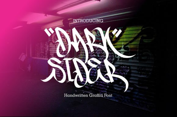 Dark Sider: The Urban Display Font for Bold Brand Identity