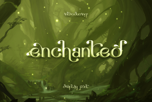 Enchanted Display Font Review for Magical Branding