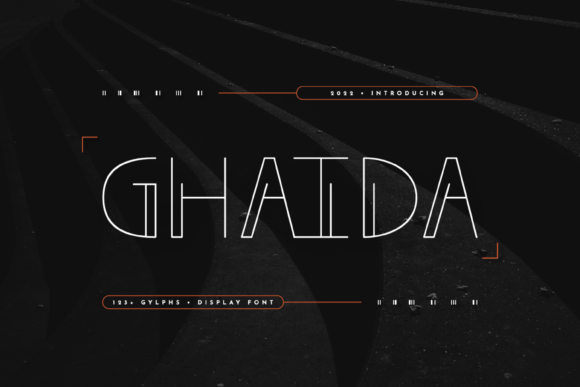 Ghaida Display Font Review for Modern Campaign Design