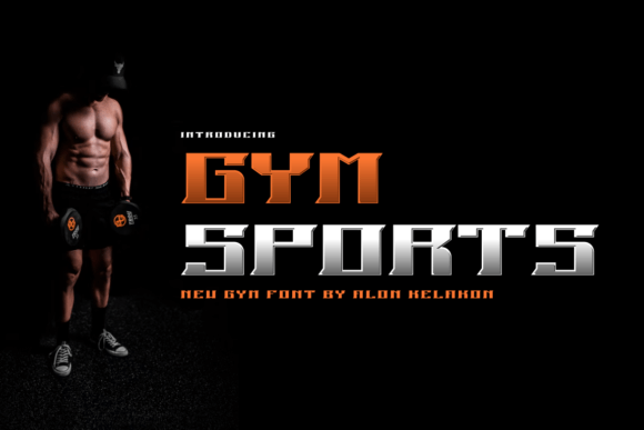 Gym Sports Typeface: A Modern Display Font for Bold Branding
