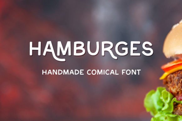 Hamburges: The Bold Display Font for Handmade Branding