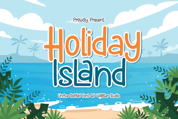 Holiday Island: The Handwritten Display Font for Authentic Small Business Branding