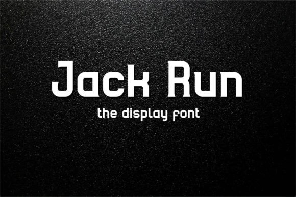 Jack Run: A Modern Bold Display Font for Editorial Design