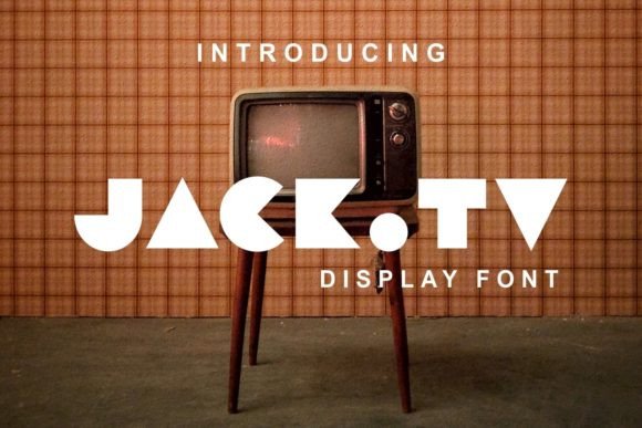 Jack Tv: The Bold Vintage Display Font for Stronger Brand Identity