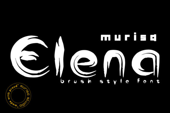 Murisa Elena: A Display Font for Handmade Branding