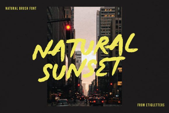 Natural Sunset Typeface Review: Elevating Editorial Design