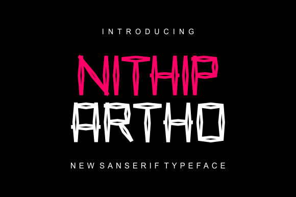 Nithip Artho: The Modern Display Font for Scroll-Stopping Visuals