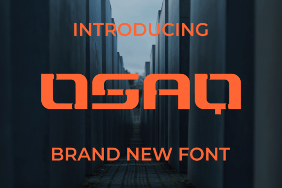 Osaq Display Font: Bold Branding for Modern Businesses