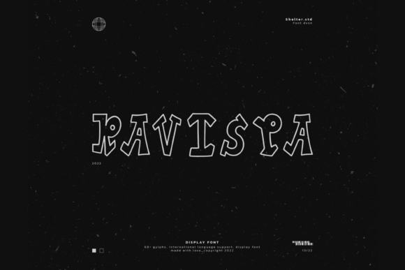 Ravispa Display Font Review: A Playful Typeface for Whimsical Branding