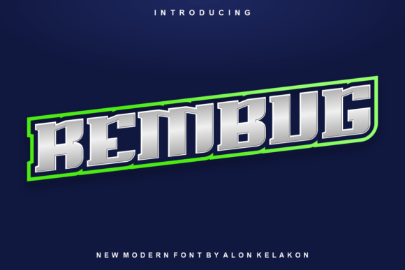 Rembug Display Font Review for Modern Branding