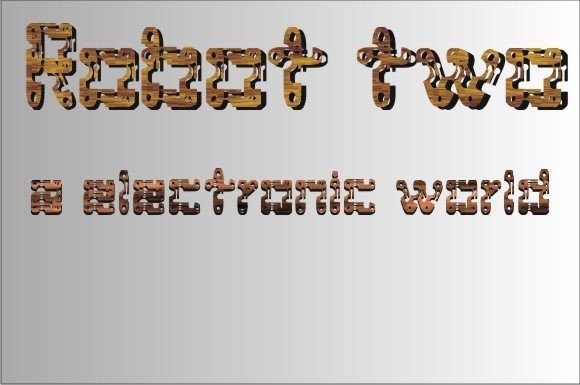 Robot Two Typeface: A Quirky Display Font for Bold Branding