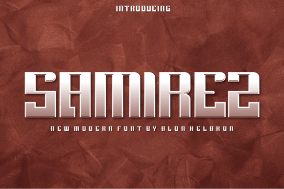Samirez Free Download: The Ultimate Modern Display Font