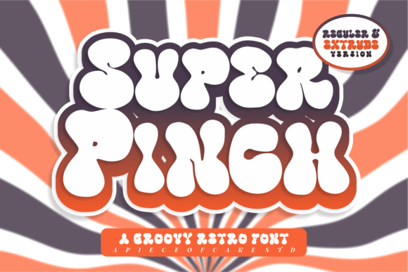 Super Pinch: Retro Display Font for Web Design
