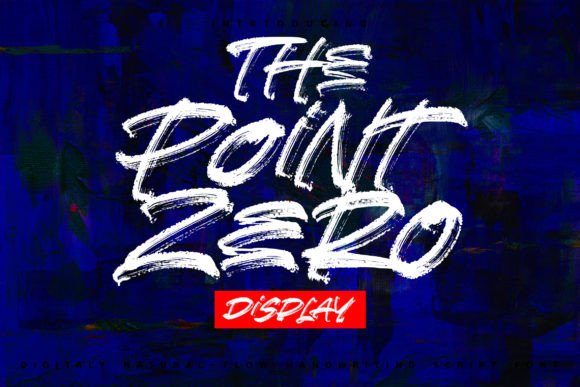 The Point Zero Display Font Review for Urban Branding
